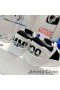 Jimmy Choo Va P Florent F Unisex Sneakers Kalv Läder Och Canvas Vit/Svart