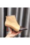 Jimmy Choo Kix-Z 65 Vrist Tossor Kvinnor Patentet Läder Och JC Monogram Läder Khaki