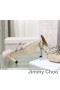 Jimmy Choo Luis 85 Pumpar Kvinnor Mocka Med Kristall Utsmyckning Khaki