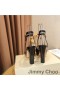 Jimmy Choo Sacaria 105 Sandaler Kvinnor Patent Läder Svart
