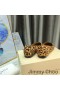 Jimmy Choo Watson Lägenheter Kvinnor Leopard Print Och Patent Läder Brun/Svart