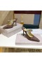 Jimmy Choo Bing Katır Kadın Süet Kristal ve İnci Askılı Kahve