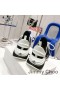 Jimmy Choo Cosmos F Düşük Üst Spor Ayakkabı Unisex Deri Ve İpek Siyah / Beyaz