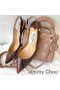 Jimmy Choo Fetto 65 Slingback Pompaları Kadın Deri Yılan
