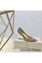 Jimmy Choo Aşk Pompaları Kadın Glitter Aşağılamak Kumaş Altın