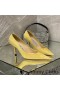Jimmy Choo Aşk Pompaları Kadın Süet Sarı