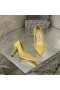 Jimmy Choo Aşk Pompaları Kadın Süet Sarı