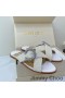 Jimmy Choo Marle Slaytlar Kadınlar Patent Deri İnciler Ve Kristaller Toka Beyaz