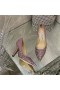 Jimmy Choo Romy Pompaları Kadın Glitter Kumaş Mor