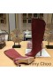 Jimmy Choo Alizze 90 Rodilla Botines De Las Mujeres De Cuero Liso Color Burdeos