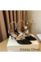 Jimmy Choo Aurelie 65 Bombas De Las Mujeres De Cuero De Patente Con Perlas De Adorno Negro