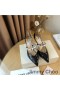 Jimmy Choo Aurelie 65 Bombas De Las Mujeres De Cuero De Patente Con Perlas De Adorno Negro