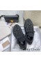 Jimmy Choo Cosmos F Zapatillas Unisex De Cuero Y Neopreno Negro