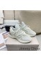 Jimmy Choo Cosmos F Zapatillas Unisex De Cuero Y Neopreno Blanco