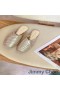 Jimmy Choo Dru Plana Mulas Mujeres Mixto De Piel De Oveja De Oro