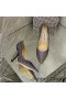 Jimmy Choo Amor Bombas De Las Mujeres Del Brillo De Degradar El Tejido Púrpura/Gris