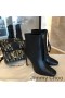 Jimmy Choo Macel 100 Tobillo Botines De Las Mujeres De Cuero De Becerro Negro