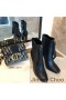 Jimmy Choo Macel 100 Tobillo Botines De Las Mujeres De Cuero De Becerro Negro