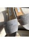 Jimmy Choo Minea Diapositivas De Las Mujeres Gamuza Adornado Con Cristales De Color Gris