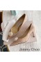 Jimmy Choo Romy Bombas De Las Mujeres Gamuza Con Perla Adornado Desnudo