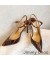 جيمي تشو Fetto 100 مضخات Slingback في المرأة جلد ثعبان