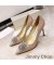 Jimmy Choo Joan 85 Pumps Women Glitter Fabric With Firework Crystal Rose Gold