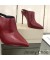 جيمي تشو Lexx 100 Slingback في البغال المرأة جلدية مع سلسلة تقليم عنابي