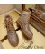 جيمي تشو الأحذية مشجرة المرأة Nubuck الجلدية مع جميع أنحاء سواروفسكي البني