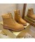 جيمي تشو الأحذية مشجرة المرأة Nubuck جلدية مع شعار المطرزة البني