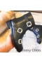 Jimmy Choo Hanka Kotníkové Boty Ženy Kožené S Crystal Spony Černá