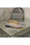 Jimmy Choo Romy Byty Ženy Glitter Fabric, Stříbrná/Šedá