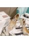 Jimmy Choo x Mugler Popruh 90 Čerpadla Ženy Ovčí Kůže A Mesh Béžová