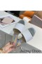 Jimmy Choo Minea Dias Kvinder Glimmer Stof Hvid