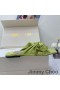 Jimmy Choo Narisa Dias Kvinder Satin Citron