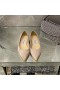 Jimmy Choo Liefde Flats Vrouwen Suede Beige