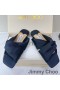 Jimmy Choo Narisa Dia ' S Van Vrouwen Satijn Zwart