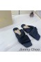 Jimmy Choo Narisa Dia ' S Van Vrouwen Satijn Zwart