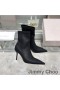 Jimmy Choo Beyla 85 Nilkan Saapikkaat Naisten Vasikan Nahka Musta