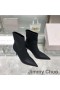 Jimmy Choo Beyla 85 Nilkan Saapikkaat Naisten Vasikan Nahka Musta