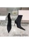 Jimmy Choo Beyla 85 Nilkan Saapikkaat Naisten Vasikan Nahka Musta