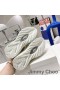 Jimmy Choo Cosmos F Matala Alkuun Lenkkarit Unisex Nahka Ja Silkki Valkoinen