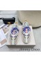 Jimmy Choo Cosmos F Lenkkarit Unisex Nahka Ja Neopreeni Vaaleanpunainen