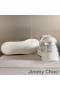 Jimmy Choo Florent M Lenkkarit Naisten Giltter ja Nahka Choo Kirjaimin Valkoinen/Hopea