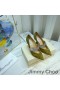 Jimmy Choo Kari 85 Pumput Naisten Suede Crystal Hihna Vihreä