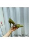 Jimmy Choo Kari 85 Pumput Naisten Suede Crystal Hihna Vihreä