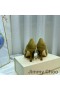 Jimmy Choo Kari 85 Pumput Naisten Suede Crystal Hihna Vihreä