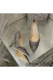 Jimmy Choo Rakkaus Pumput Naisten Glitter Hajota Kangas Hopea/Harmaa