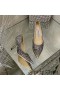 Jimmy Choo Rakkaus Pumput Naisten Glitter Hajota Kangas Hopea/Harmaa