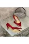 Jimmy Choo Rakkaus Pumput Naisten Mokka Punainen