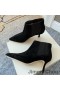 Jimmy Choo Maiara 65 Nilkan Saappaat Naisille Mokka Musta